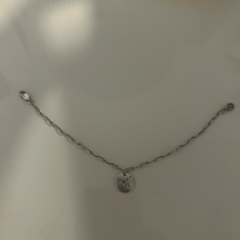 Mejuri Sterling Silver Chain Zodiac Bracelet
